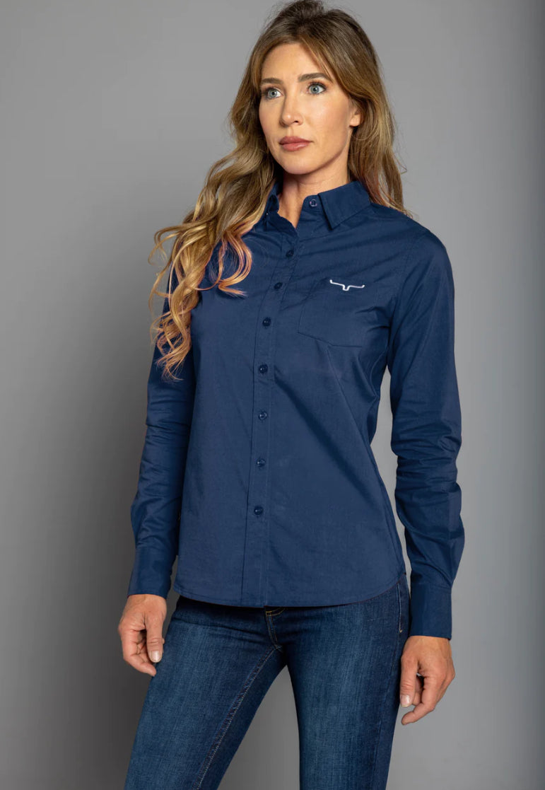 Shirts Women’s Kimes Team Shirt Long Top button up