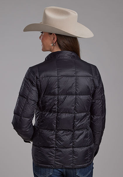 Outerwear Women’s Roper Black Crushable Parachute Jacket 03-098-0693-6003