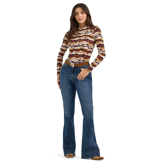Shirts Women’s Wrangler Long Sleeve Knit 112367393