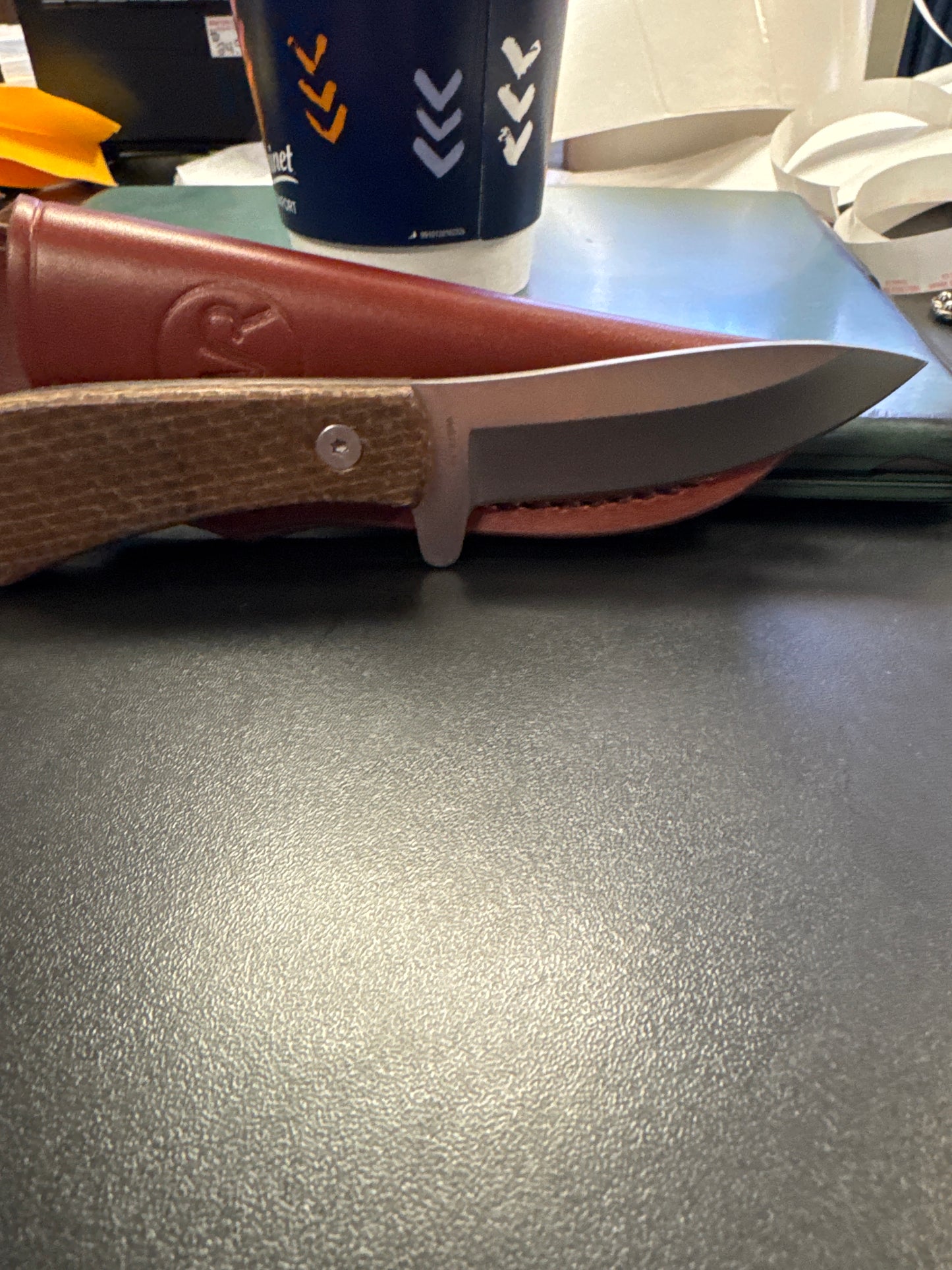 WB74-70 Accessories Knives Burlap Canvas Skinner