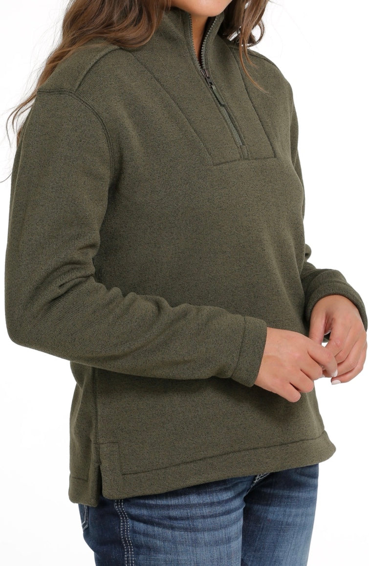 Outerwear Women’s Cinch Zip Sweater MAK9810004