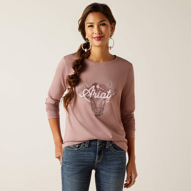 Shirt Women’s Ariat Twilight Mauve Fawna 10047404