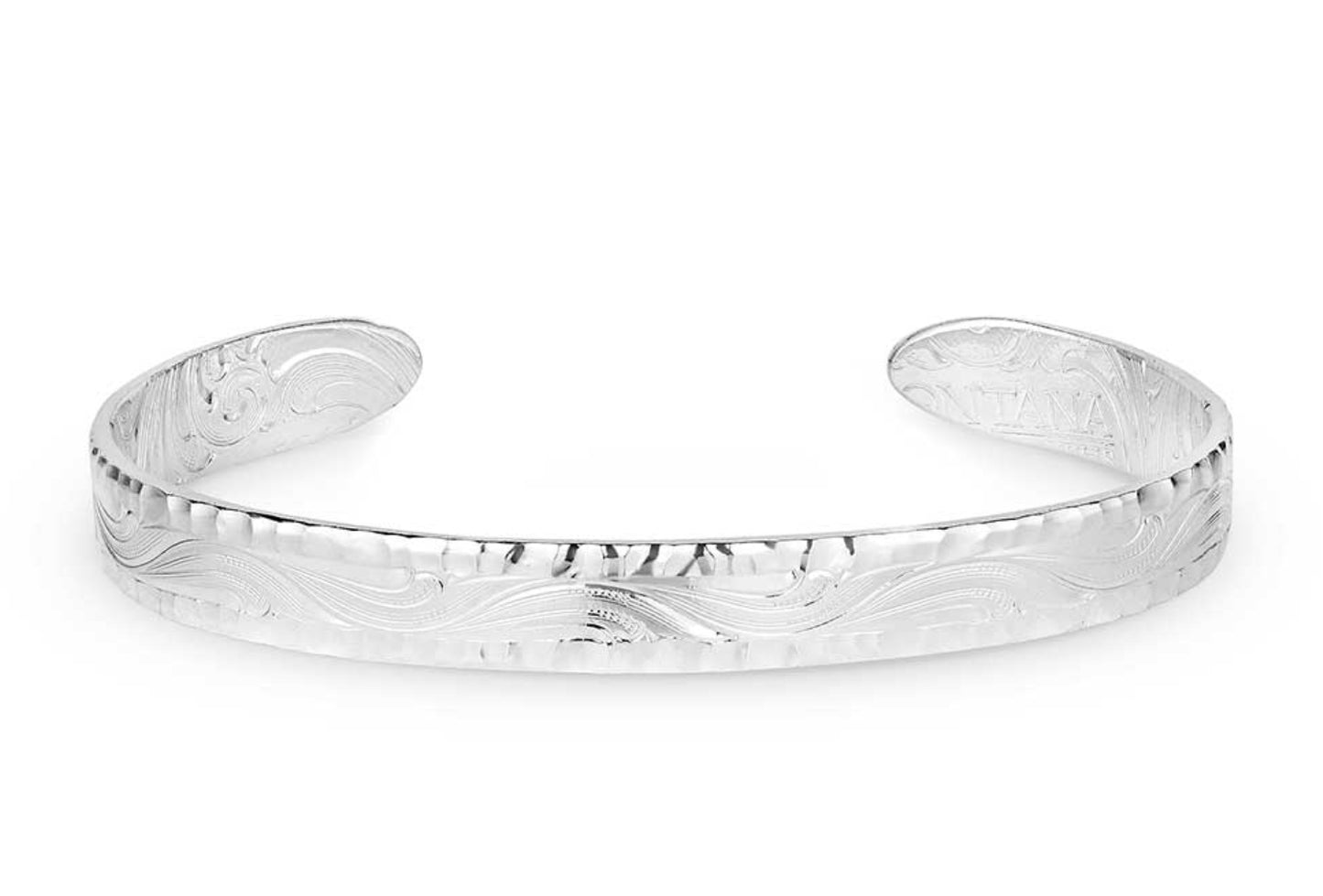 Jewelry Montana Silversmiths Timeless Elegance Chiseled Cuff Bracelet BC5663