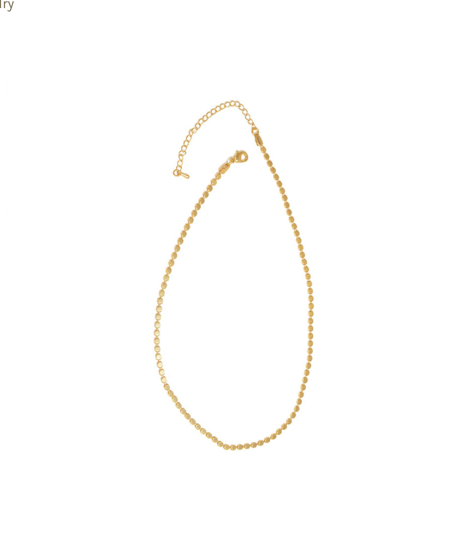 Accessories Joy Gold Bead Necklace 335-165NG