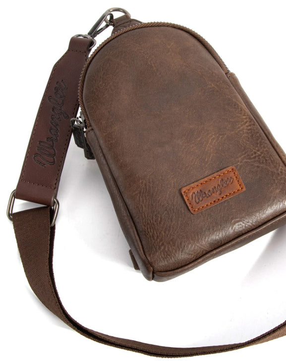 Purses Wrangler Chest Bag Coffee WG87-210CF