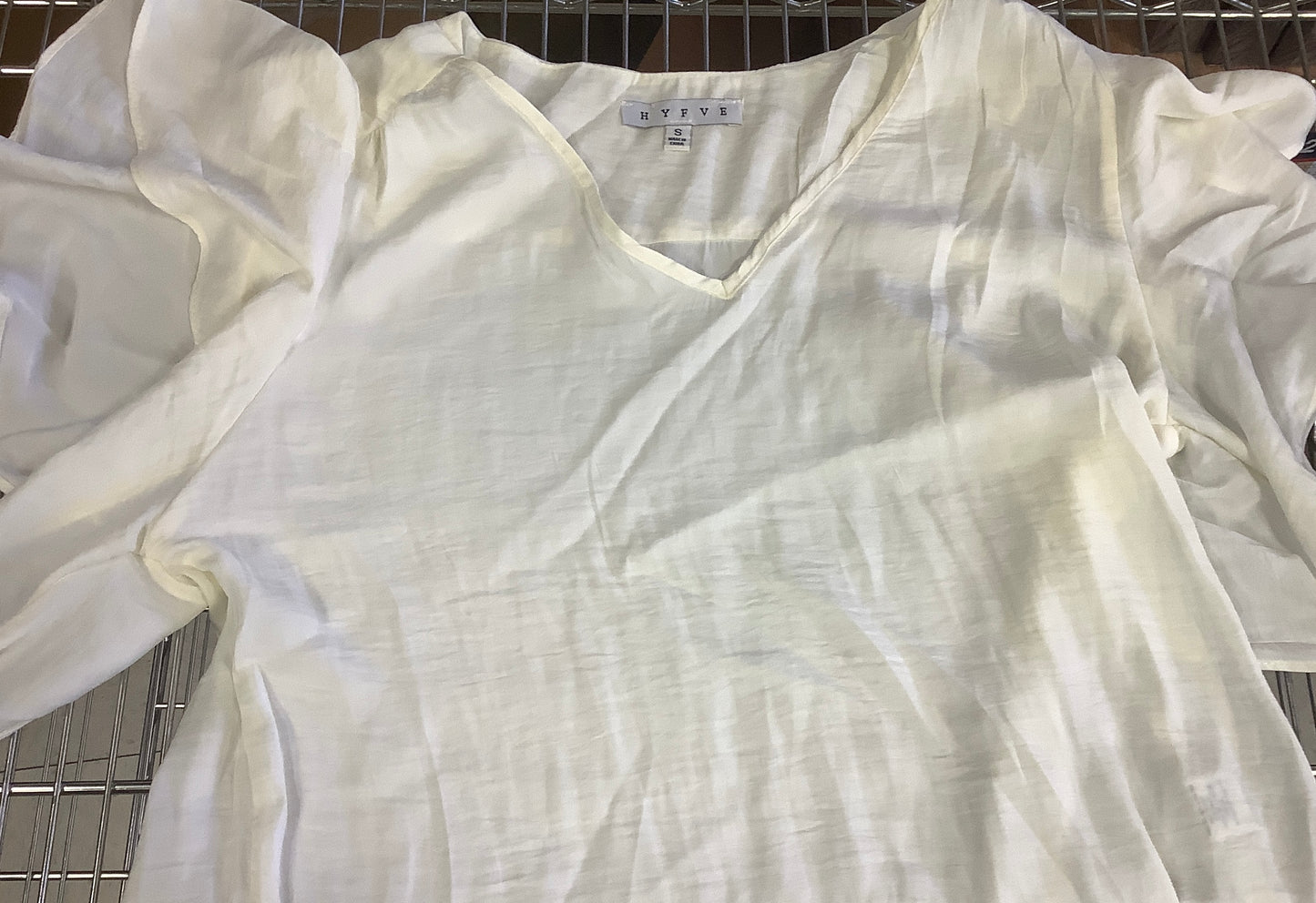 Shirts Women’s Short Sleeve V-neck Blouse HF24A520
