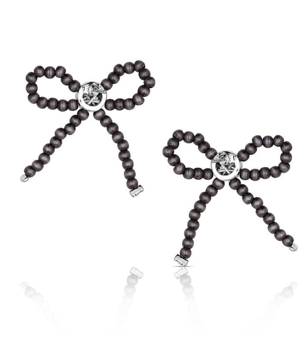 Jewelry Attitude Earrings Forever Tied Bow AER6558