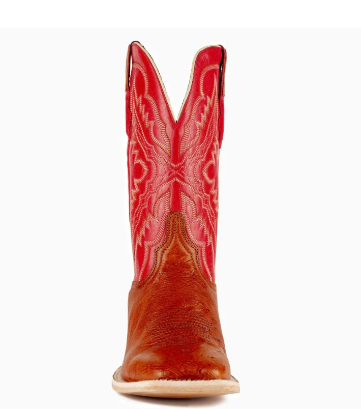 Boots Women’s Resistol Smooth Ostrich Cognac