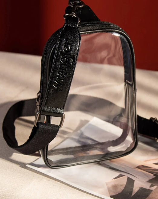 Purses Wrangler Clear Bag Black WG87-226