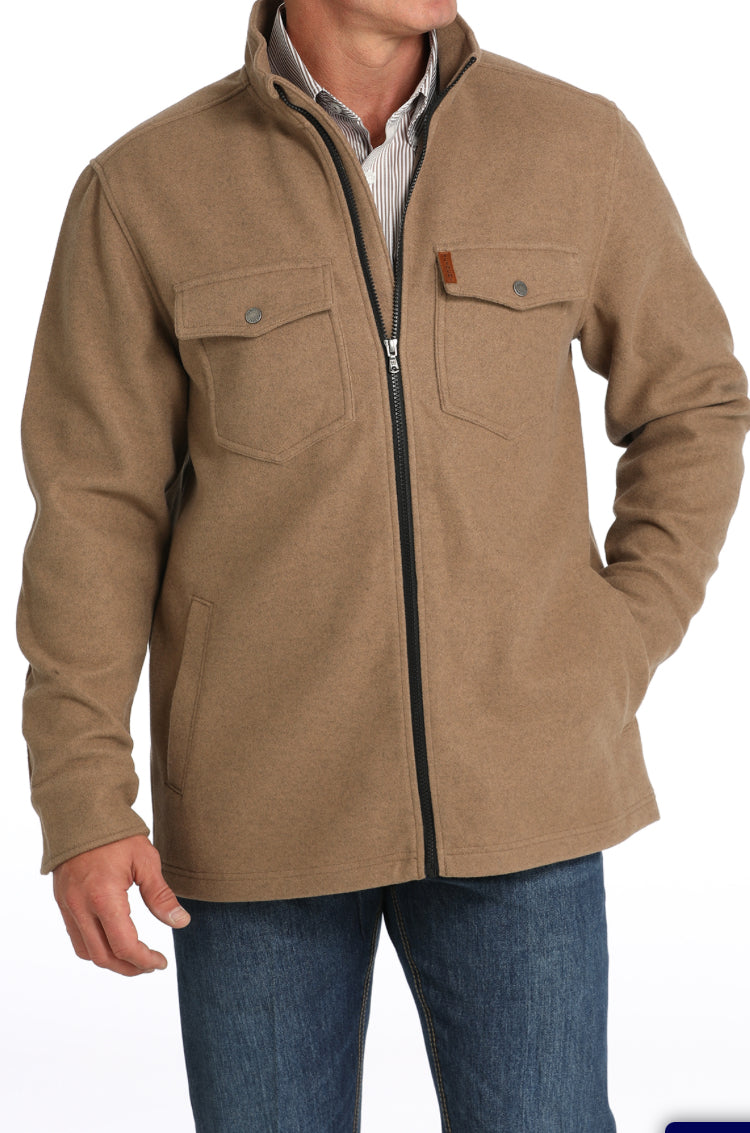 Outerwear Mens Cinch Shirt Jacket MWJ190002