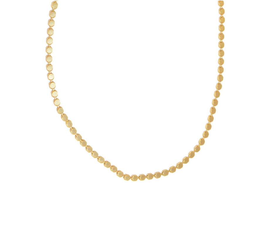 Accessories Joy Gold Bead Necklace 335-165NG