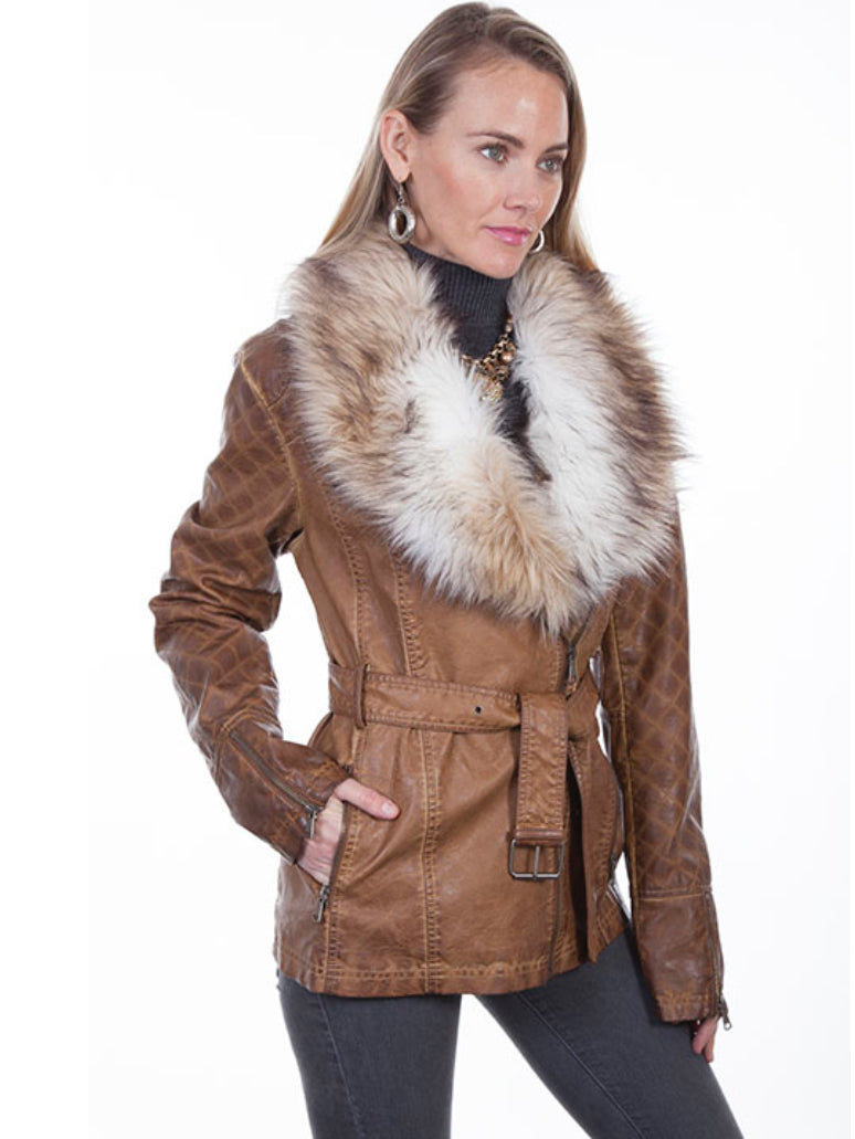 Outerwear Women’s Scully Leather Jacket 8029