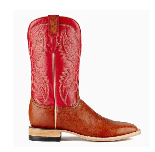 Boots Women’s Resistol Smooth Ostrich Cognac