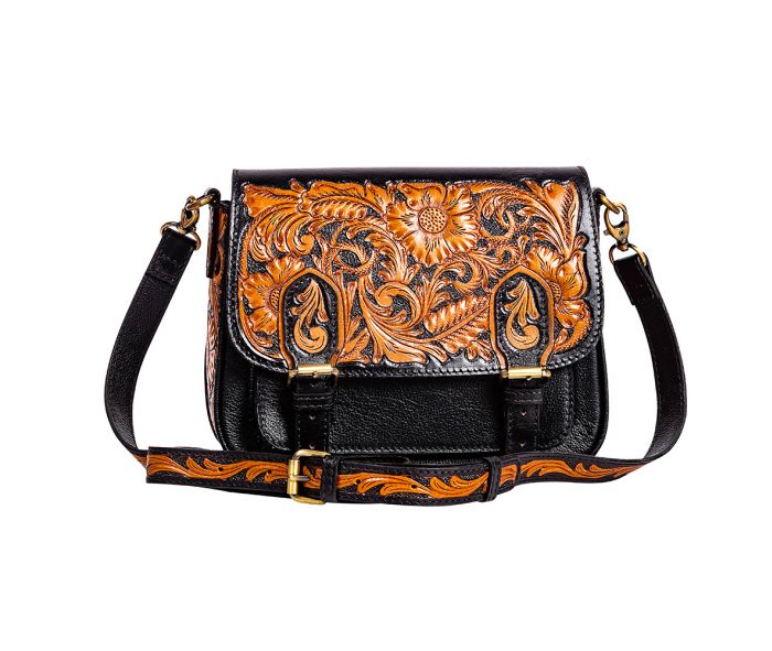 Purses Myra Bag Scarlett Hand Tooled Bag S-9299