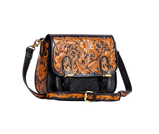 Purses Myra Bag Scarlett Hand Tooled Bag S-9299