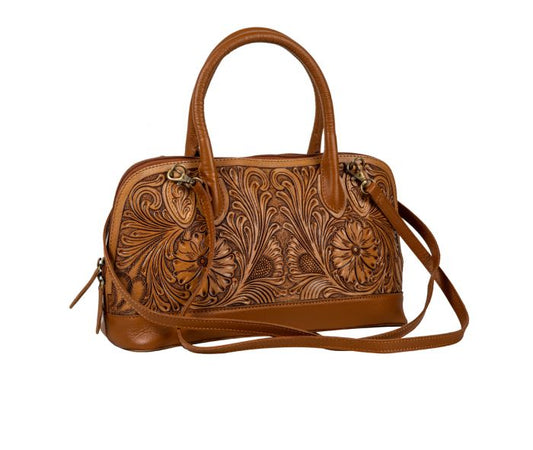 Purses Myra Bag Westward Hand-Tooled Bag S-8088