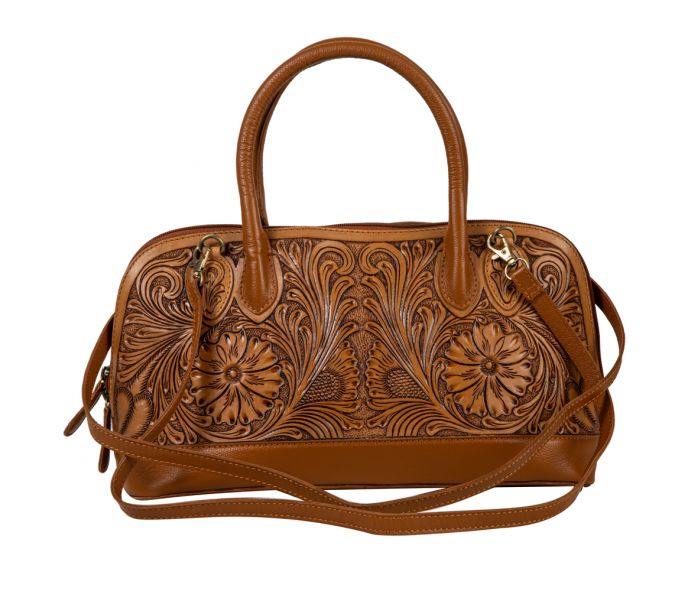 Purses Myra Bag Westward Hand-Tooled Bag S-8088