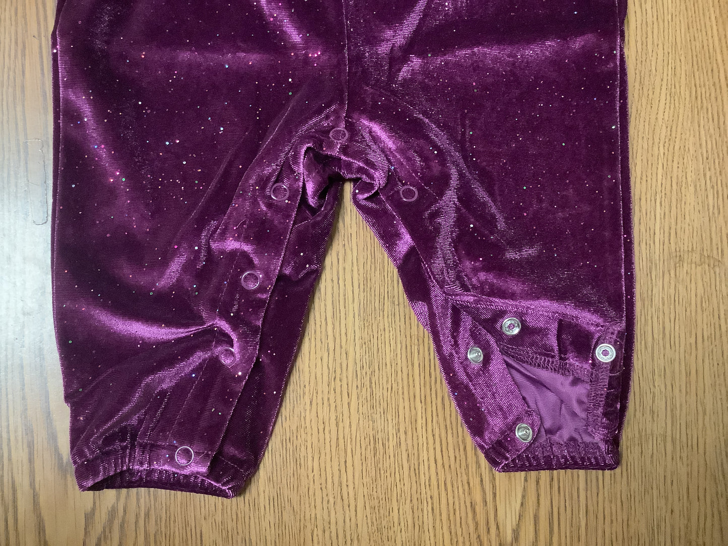 Dresses Kids Wrangler Girls Purple Velvet Romper 112338571