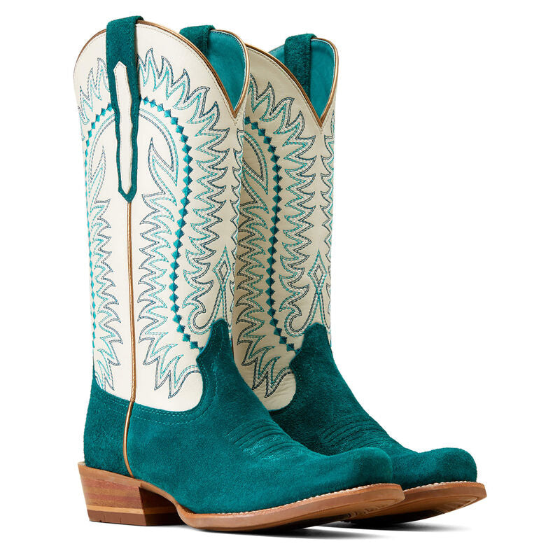 Boots Women’s Ariat Monroe Turquoises Blanco