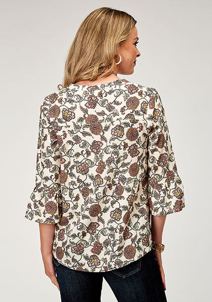 Shirts Women’s Roper Long Sleeve Vintage Floral 03-050-0590-3067