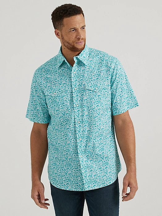 Shirts Mens Wrangler 20X Short Sleeve Paisley 112344692