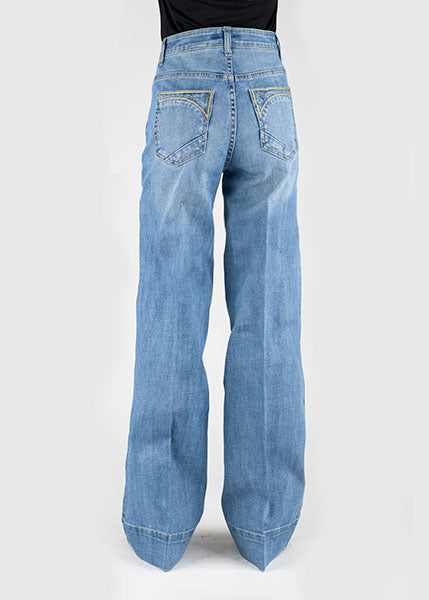 Jeans Women’s Stetson High Rise Wide Leg Light Wash 11-054-0751-0201