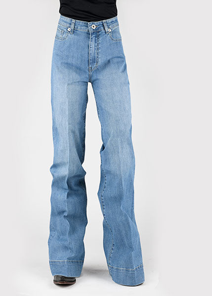 Jeans Women’s Stetson High Rise Wide Leg Light Wash 11-054-0751-0201