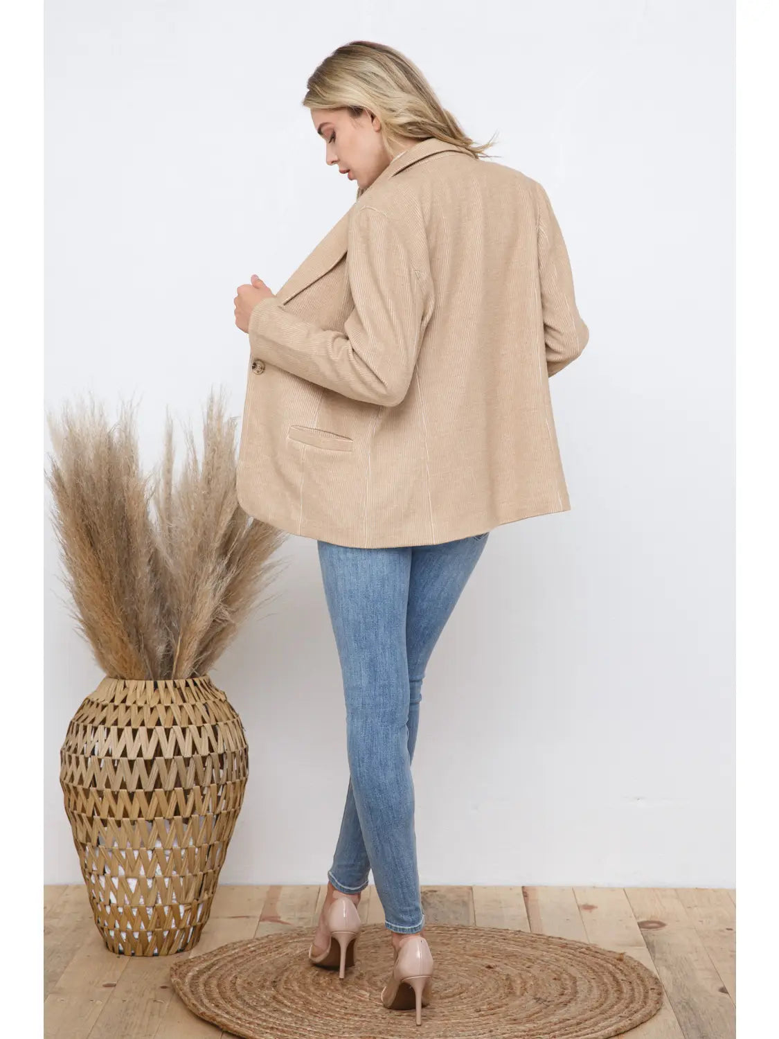 Blazer Brown Corduroy Women’s Outerwear