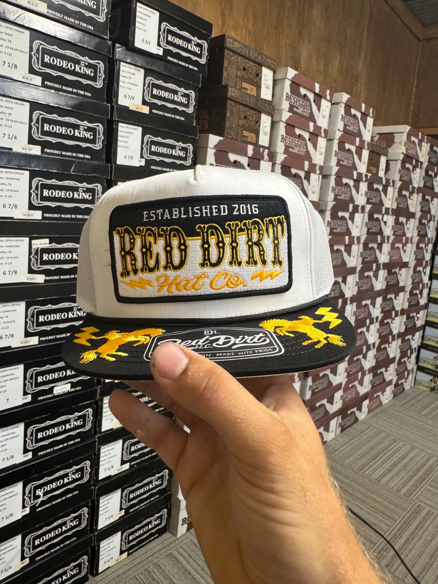 Ball Caps Red Dirt High Voltage RDHC-639