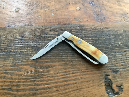 Accessories Knifes Hoof Pick With Clip Burnt Bone WB20-16