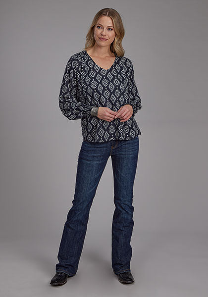 Shirts Women’s Roper Long Sleeve Blouse 03-050-0590-7046