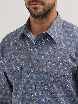 Shirts Mens Wrangler 20X Geo Print 112356579