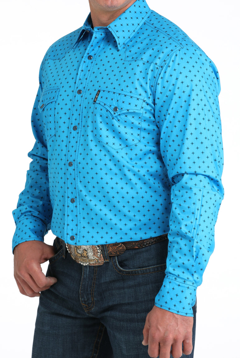 Shirts Men’s Cinch Modern Fit Blue MTW1303092