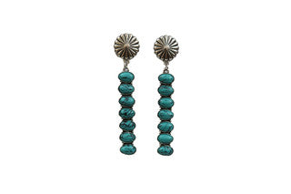 Jewelry Earrings Turquoise Burst Post E901