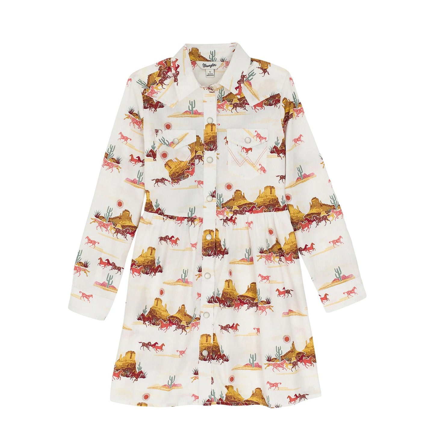 Dresses Girls Wrangler Long Sleeve 112367397