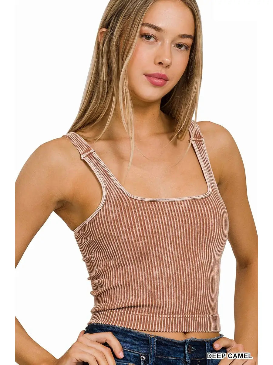 Shirts Women’s Square Neck Tank Top NTW-6267A