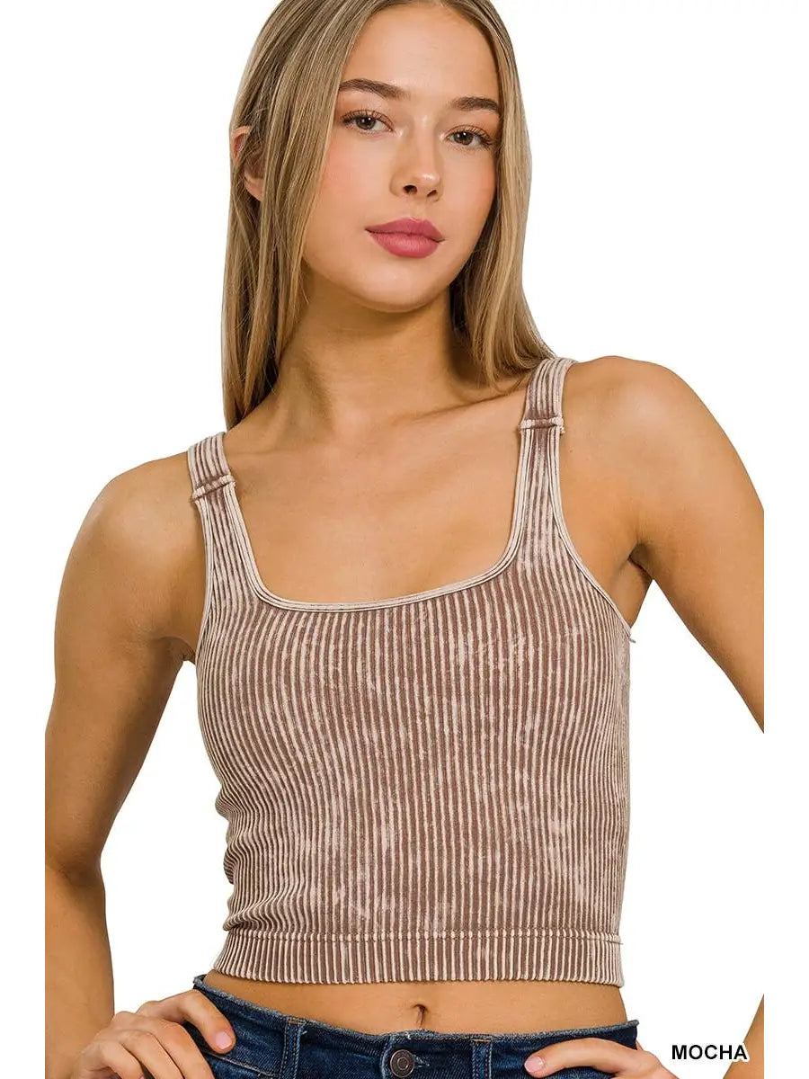 Shirts Women’s Square Neck Tank Top NTW-6267A