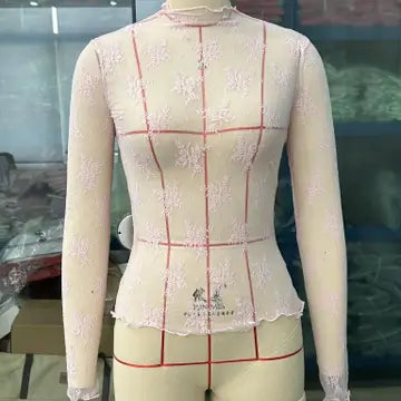Shirt’s Women’s Sheer Lace Top RCWJ01193