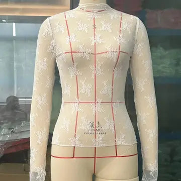 Shirt’s Women’s Sheer Lace Top RCWJ01193