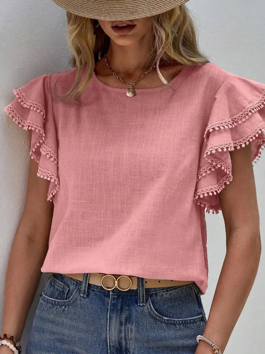 Shirts Women’s Casual Round Neck CWTSTS0665