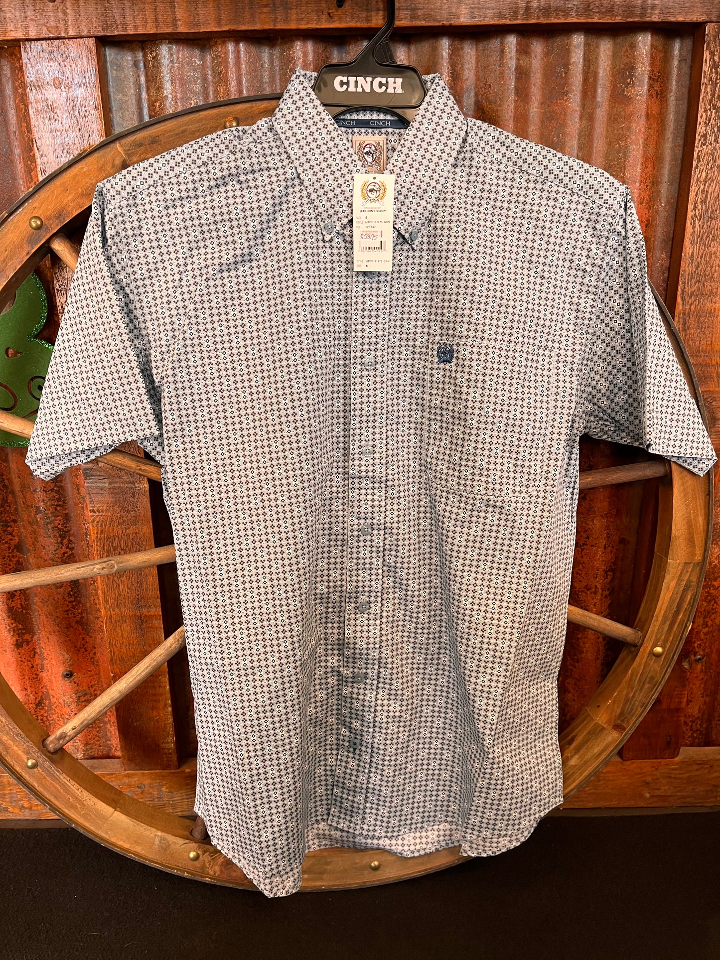 Shirts Mens Cinch Short Sleeve MTW1111475