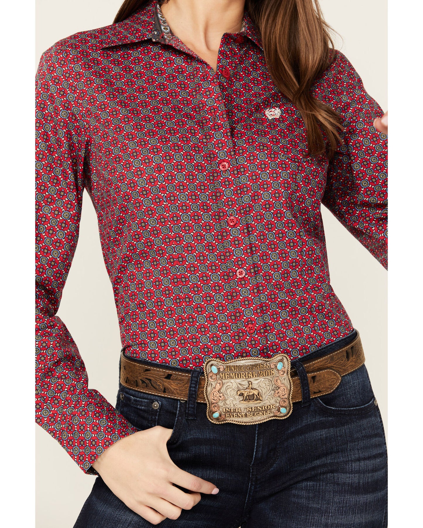 Shirts Women’s Cinch Long Sleeve Arena Flex MSW9163029