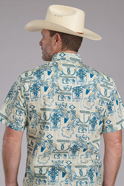 Shirts Men’s Roper Hawaiian S.S Snap 03-002-0064-0246