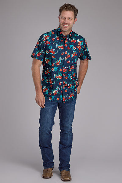 Shirts Men’s Roper S.S Snap Western Hawaiian 03-002-0064-0250