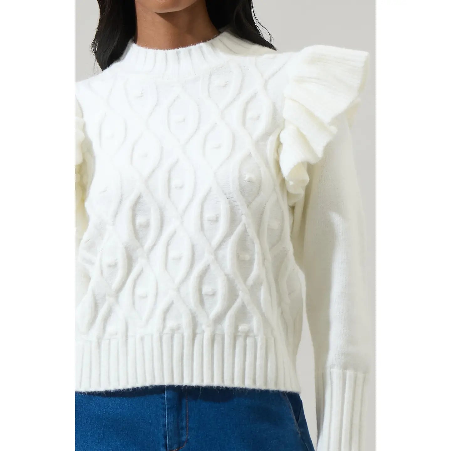Outerwear Women’s Knit Sweater STT17474