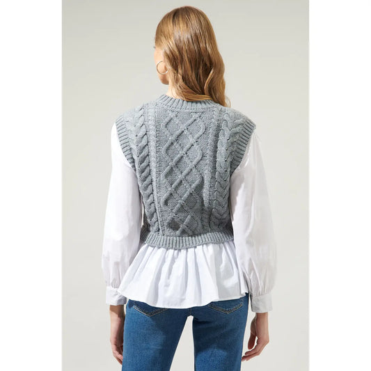 Outerwear Women’s Knit Sweater Vest STT16930
