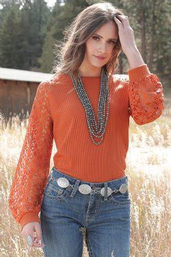 Shirts Women’s Long Sleeve Raglan Top CTK7493001 CTK7493002