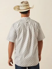 Shirts Men’s Ariat Short Sleeve Geo Print Evan 10058742