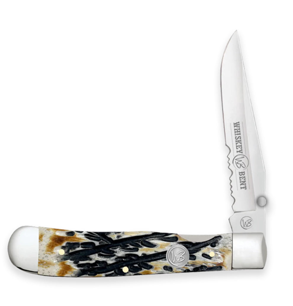 Accessories Knifes Lock Clip Burnt Bone WB16-16