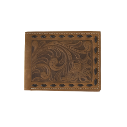 Wallets Nocona Bi Fold Tooled Stitch N5415502